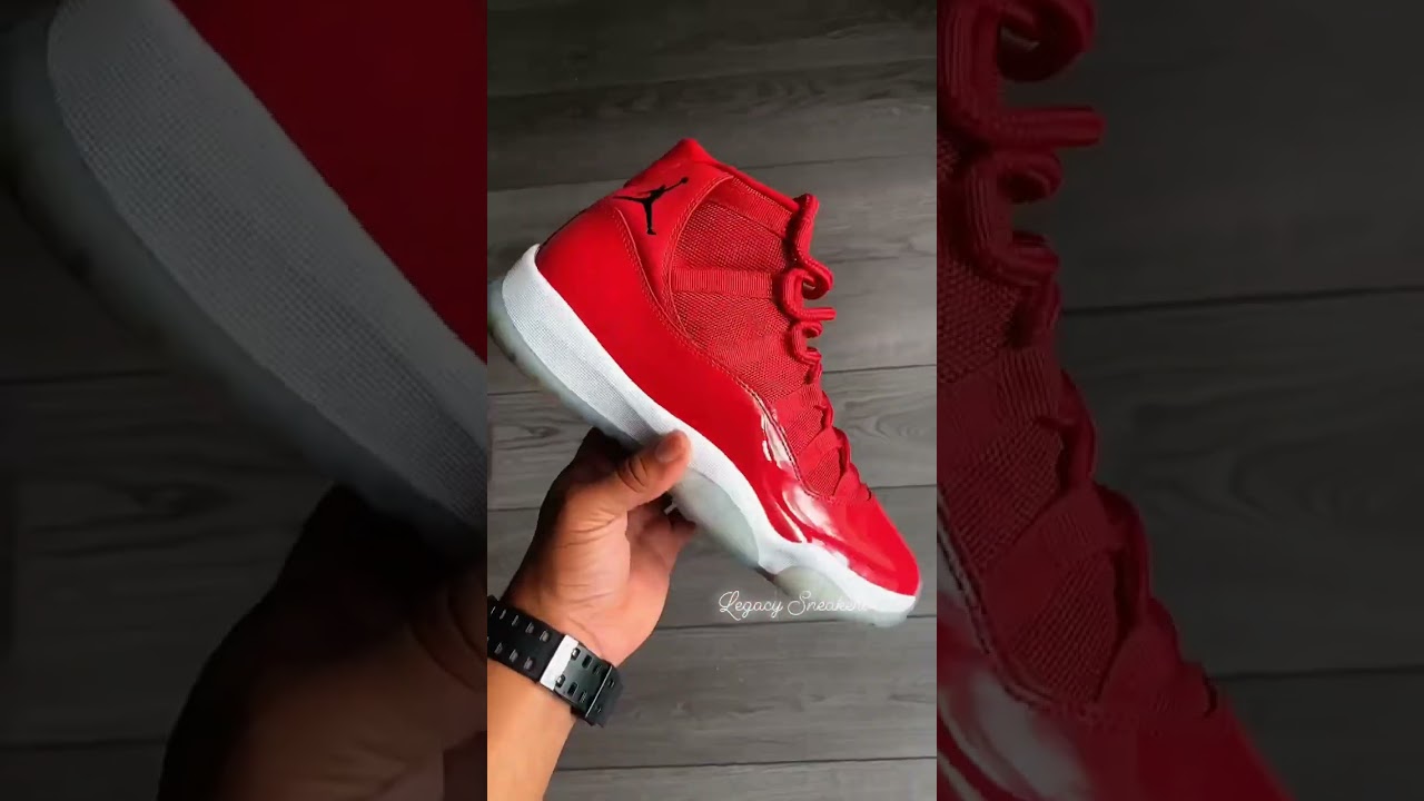 Jordan Retro 11 Battle Carmelo 🛑X Cap N Gown 🎓 Which one wins??! #lgcysnkrs #retro11