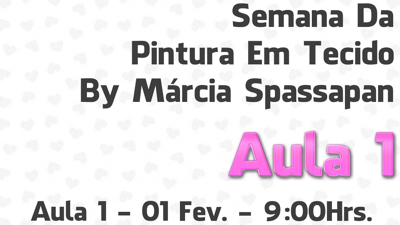 Semana da Pintura em Tecido By Márcia Spassapan - Aula 1 - Cesta com Legumes