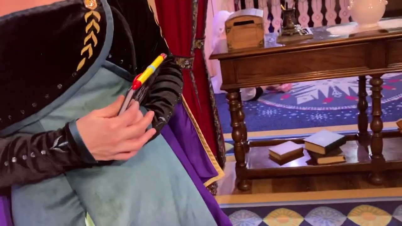 Epcot Anna Meet and Greet