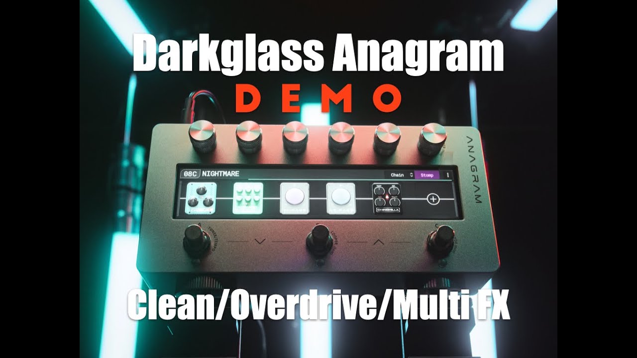 Darkglass anagram Bass Multi Effects  Sound Test /Clean/OD/Hi-gain/Multi FX / Demo By Dogohouse