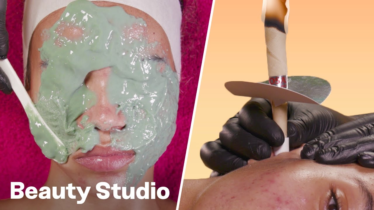 ASMR Facial Treatment + Ear Wax Candling