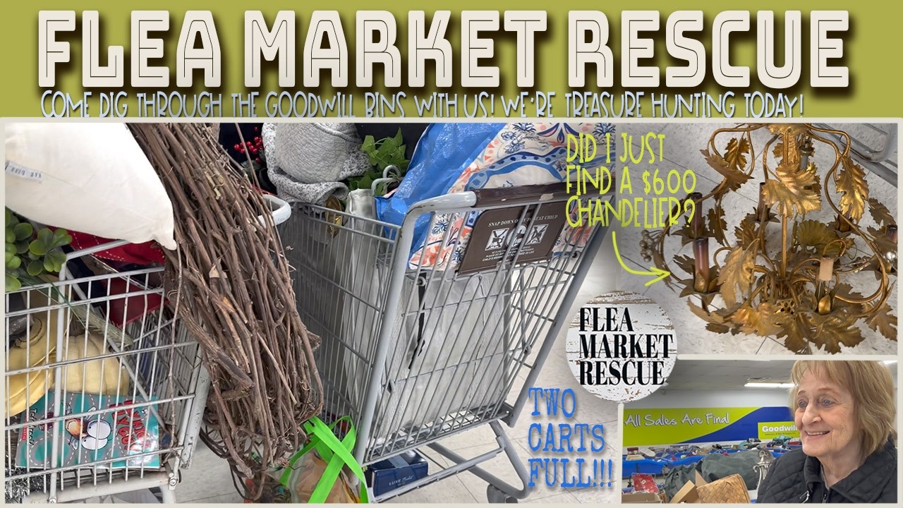 COME ON A GOODWILL THRIFTED HOME DECOR HAUL FOR FINDS WE CAN RESELL! 2026