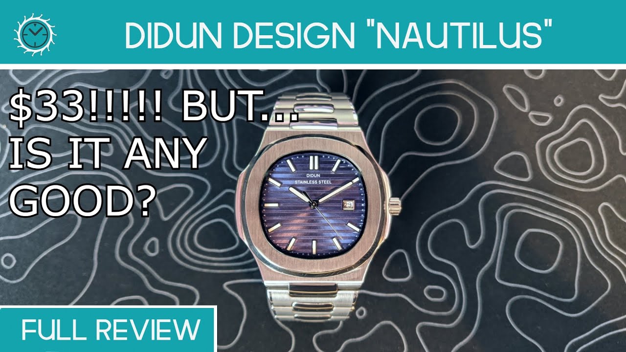 DIDUN nautilus homage - Bargain of the year!