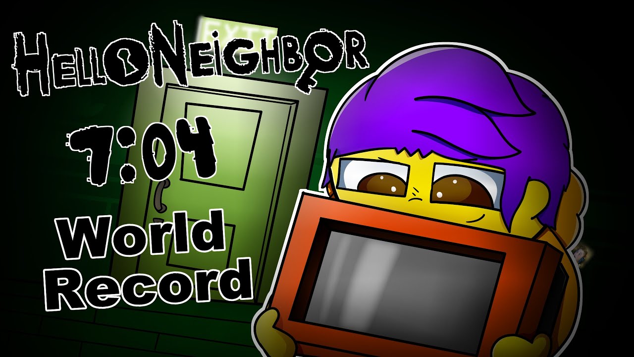 МИРОВОЙ РЕКОРД ПО СКОРОСТНОМУ ПРОХОЖДЕНИЮ Hello Neighbor [СТРАШНЫЙ ПРОПУСК ШКОЛЫ]