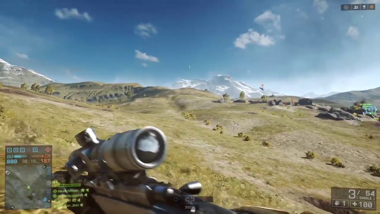 BEST SNIPER EVER ON BATTLEFIELD 4 QUICK SCOPING HELICOPTER