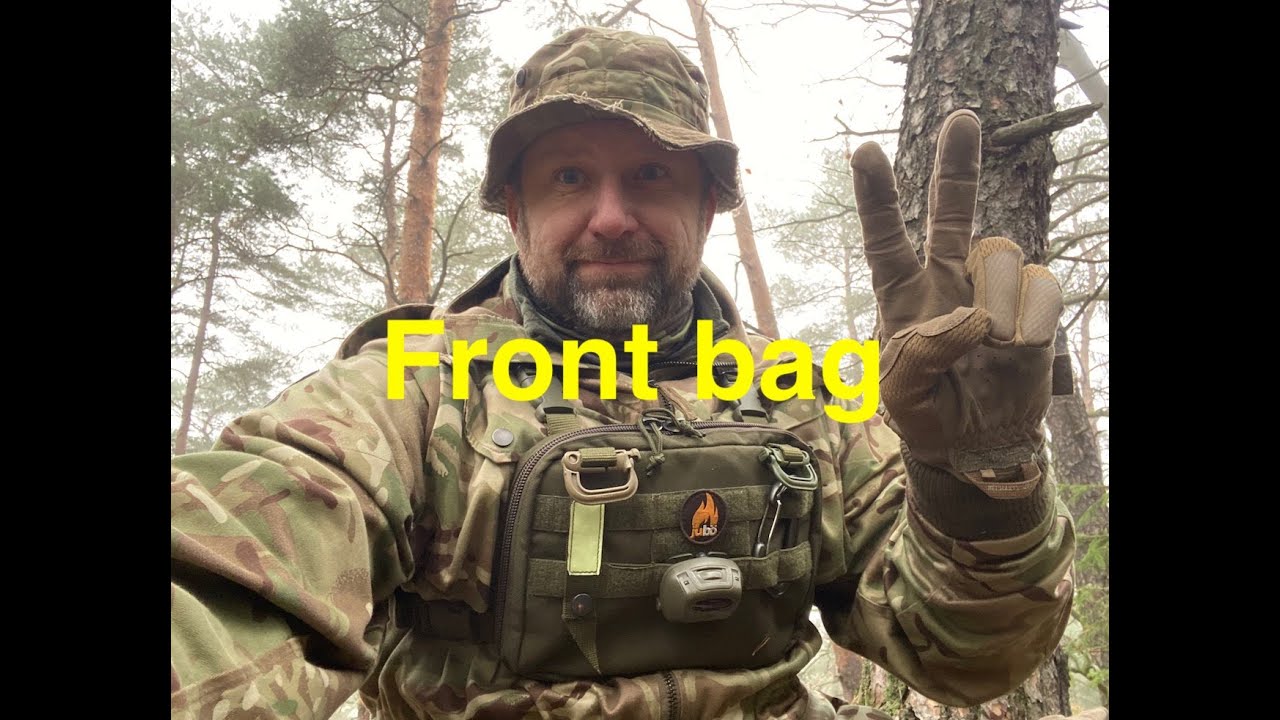 Jaké vybavení nosím v malé hrudní brašně JUBÖ FRONT BAG MINI