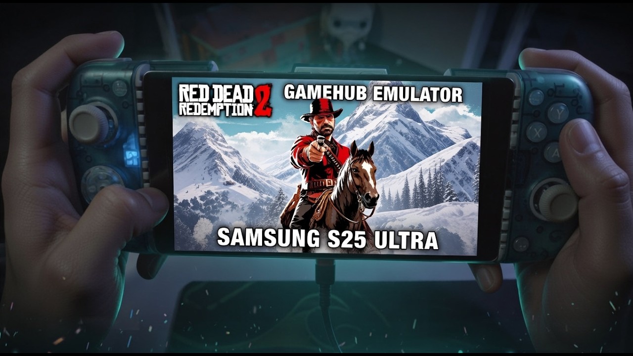 Playing RDR2 on Phone! GameHub Emulator Settings
