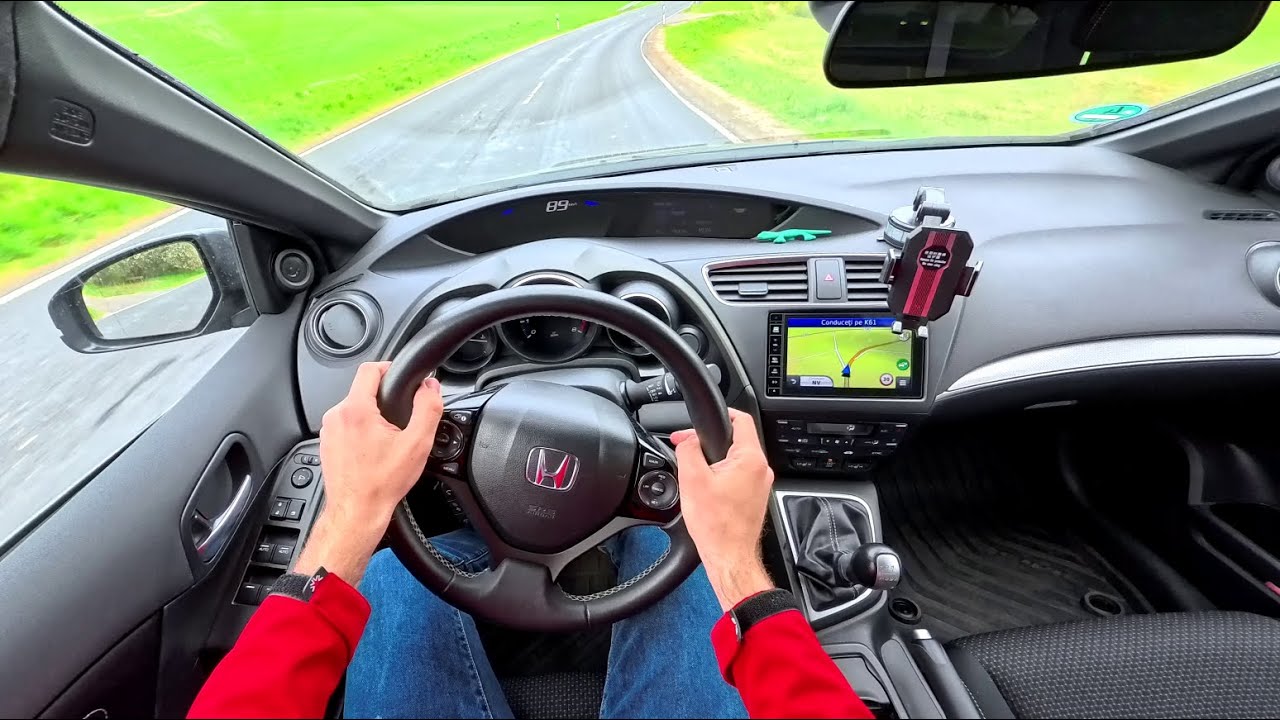 2016 Honda Civic FK1 [1.4 - 99 HP] POV Test Drive 4K