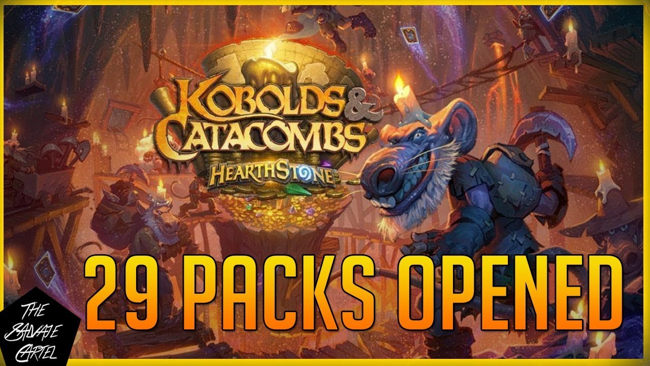 HEARTHSTONE: KnC 29 PACK OPENING!