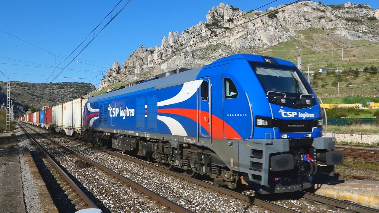 Trenes en Pancorbo(Burgos) 8/4/2025