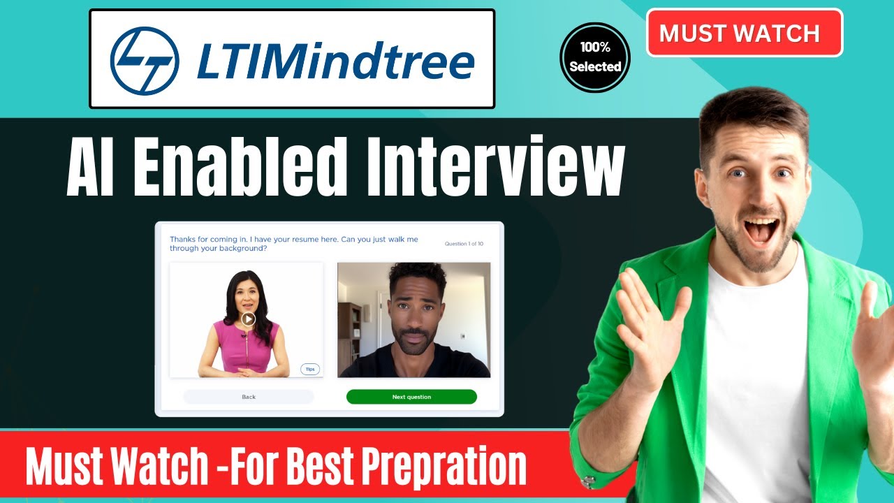 🔥LTI Mindtree AI-Enabled Interview Process | LTI Hiring Update , Questions & Preparation Guide
