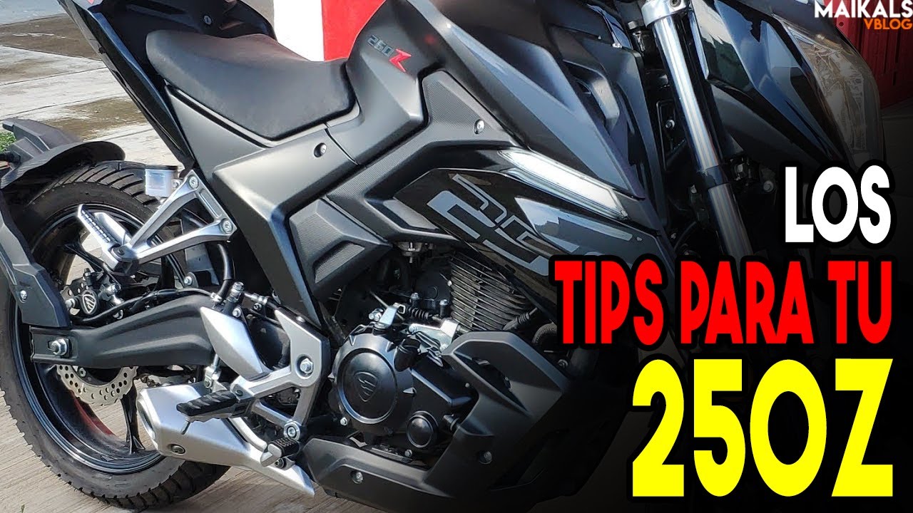 LOS TIPS PARA TU MOTO / ITALIKA 250Z