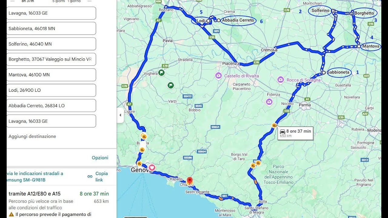 7 - 8  novembre 2025: Sabbioneta(MN) - Solferino(MN) -  Borghetto di Valeggio sul Mincio(VR)