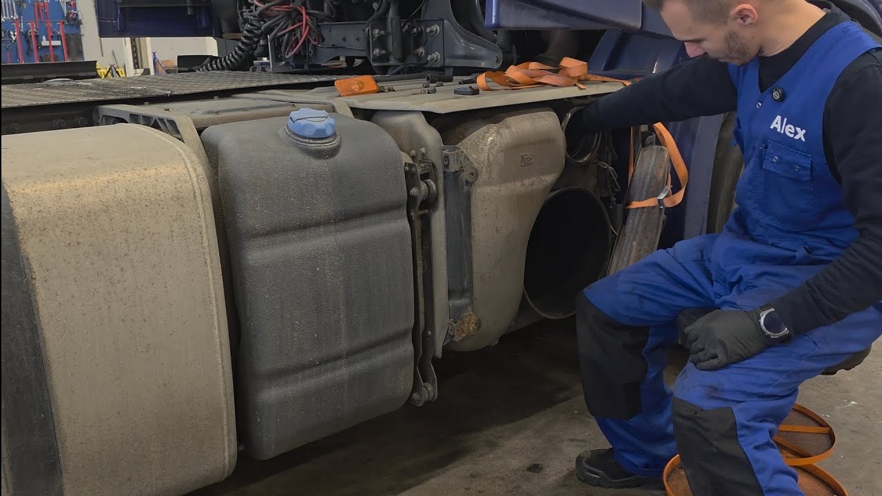 Volvo Fh Dpf filter replace 