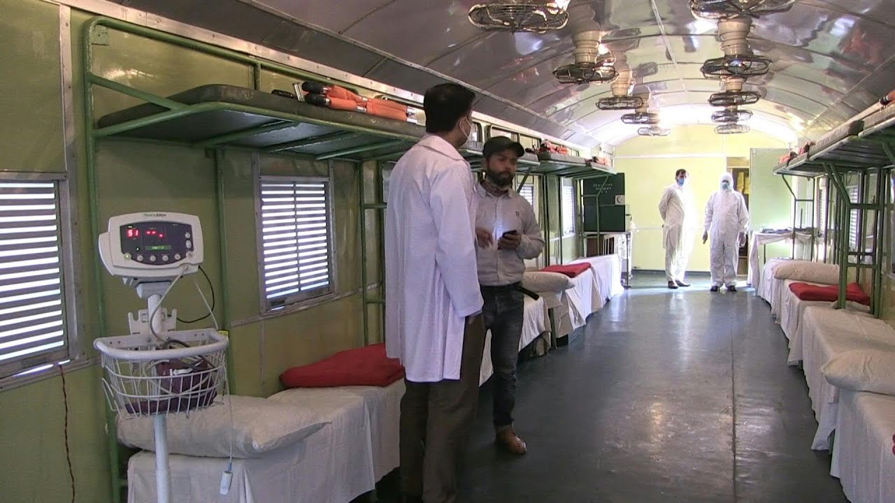 Coronavirus: Pakistan turns train coaches into quarantine facility | AFP