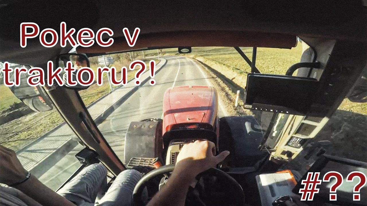 Pokec v traktoru?! POV/driverview CASE IH Magnum 340 & pichon big cistern.   N&aacute;voz kejdy pod xeriona