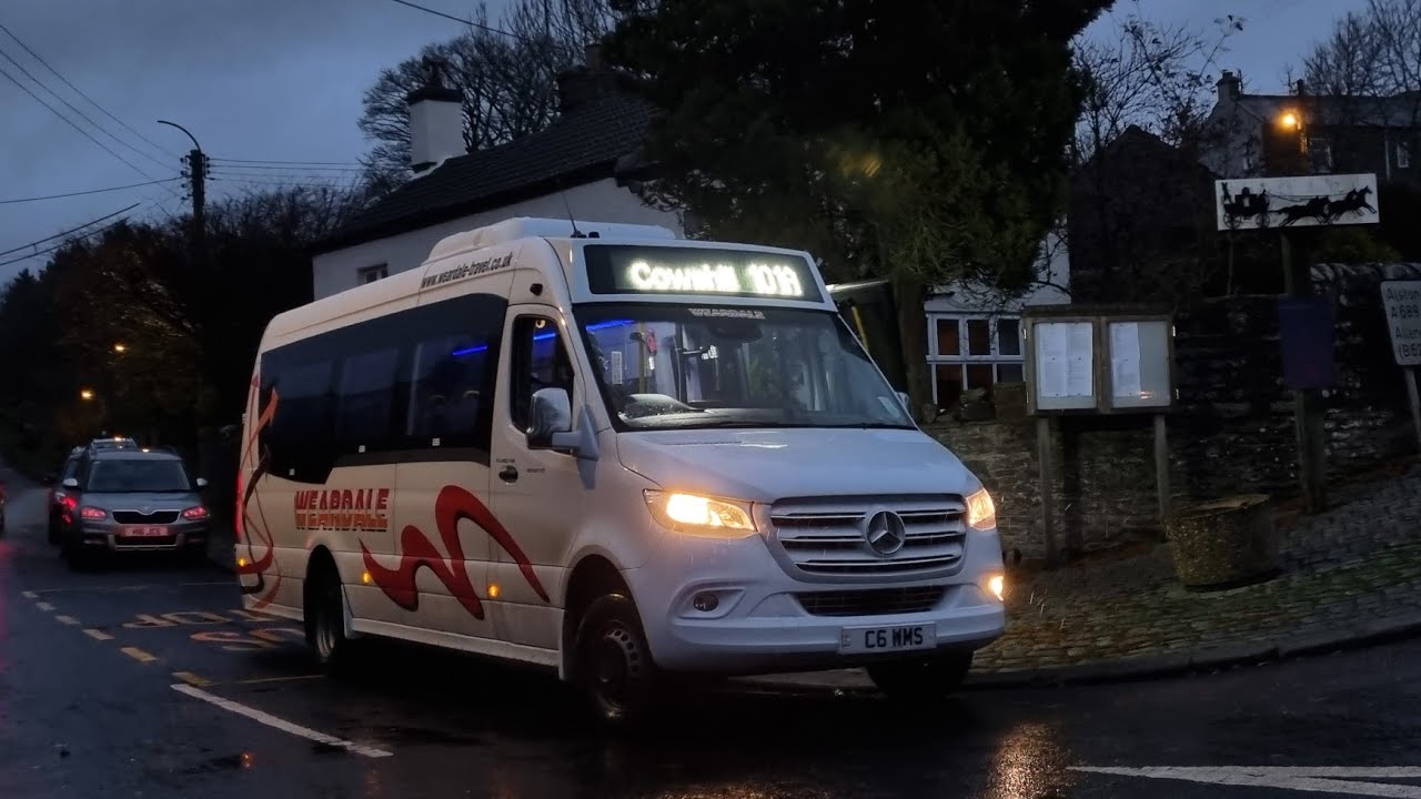UP THE DALES: Route 101A | C6WMS - Weardale Motor Services: Mercedes-Benz Sprinter/Illesbus i-City