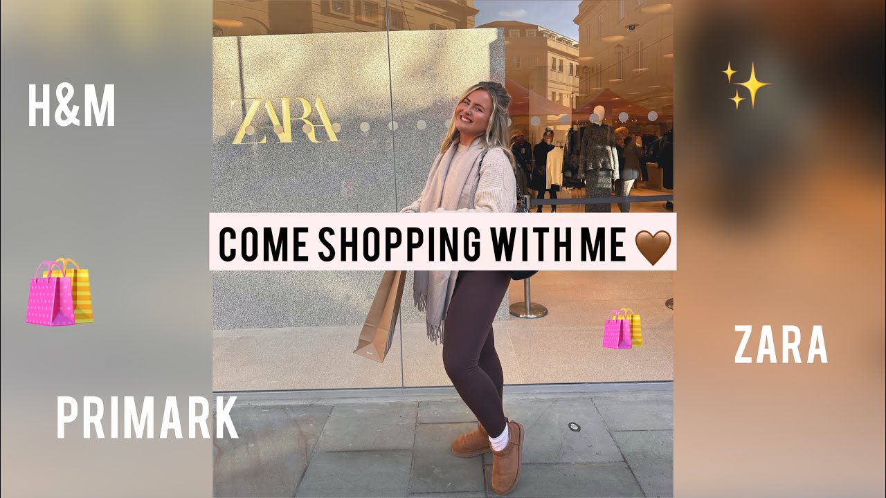 I'M BACK - COME SHOPPING WITH ME!! New Zara opening, Primark, hauls & chats | Niamh Jones