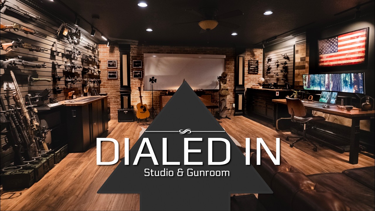 I Finally Dialed In My Gun Room & Studio | Office Tour 2026