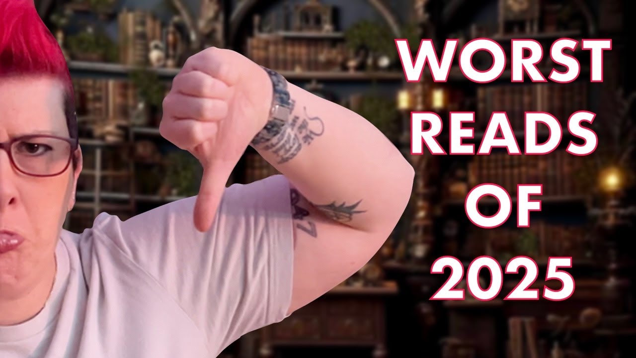 2025's Biggest Disappointments, Worst Reads and DNFs,