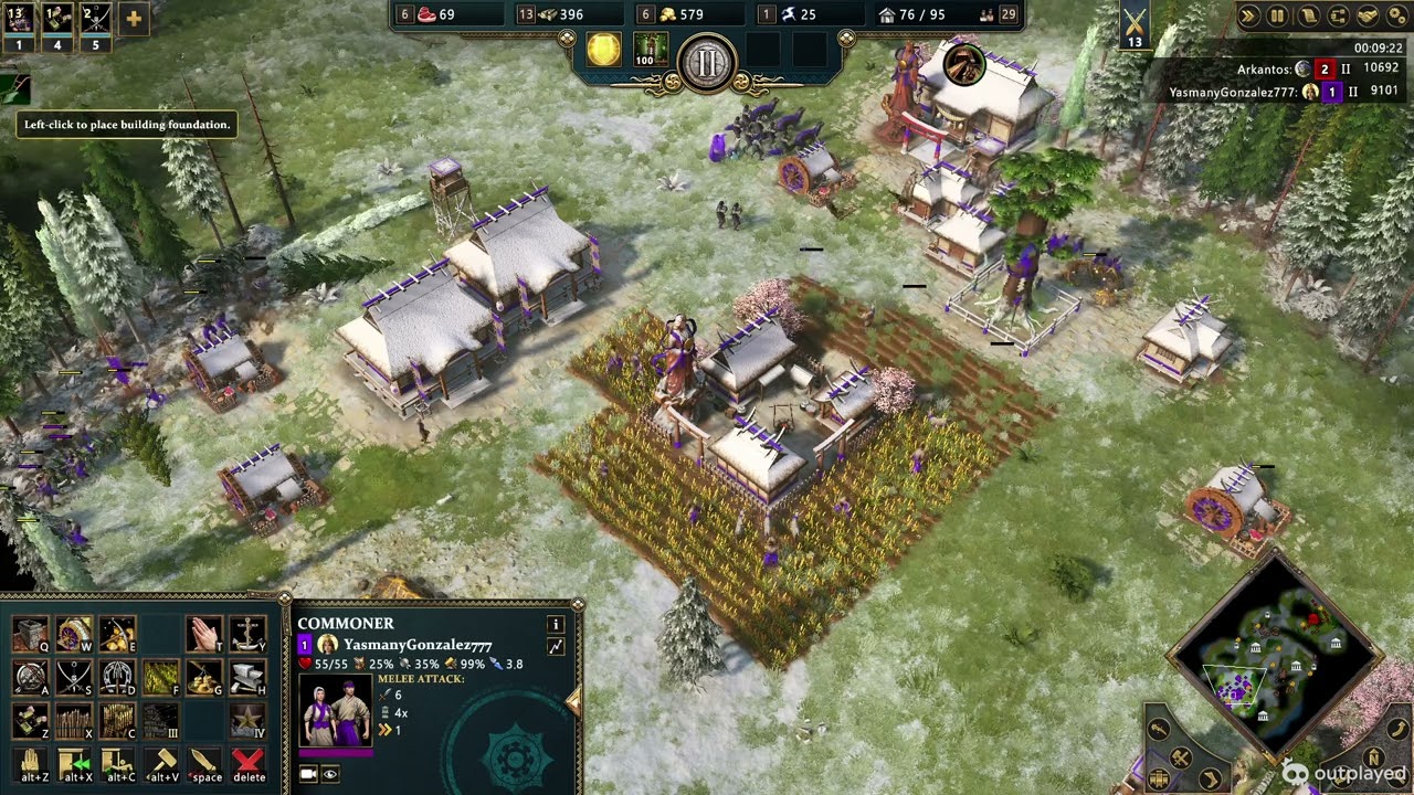 Japanese - Amaterasu - The strength of myth units  --- Age of Mythology Retold