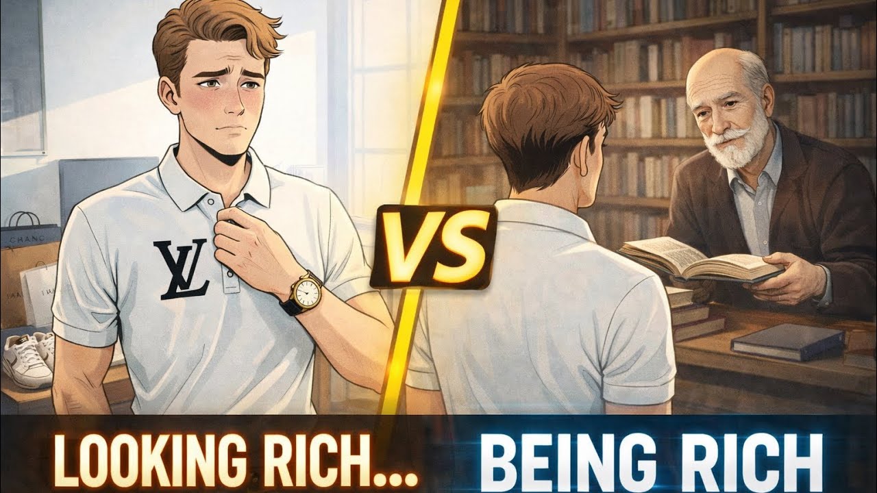 He Tried to Look Rich… Until an Old Man Told Him This | A Story About Real Wealth