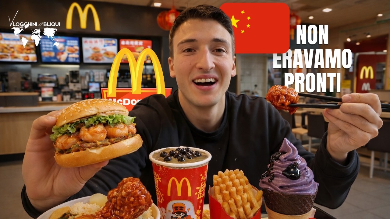 VLOGGHINI/🍟McDonald’s in Cina è totalmente diverso da quello che pensi🇨🇳