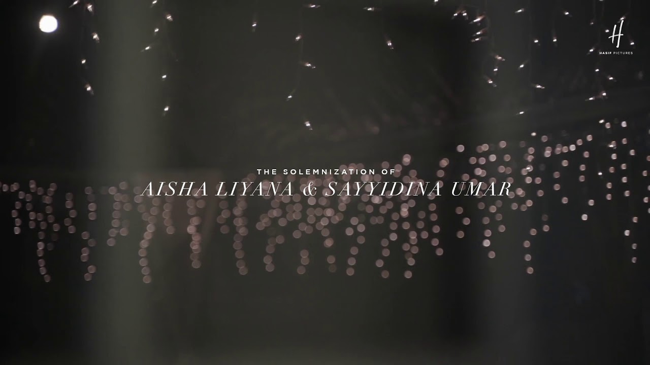The Solemnization of Aisha Liyana & Sayyidina Umar