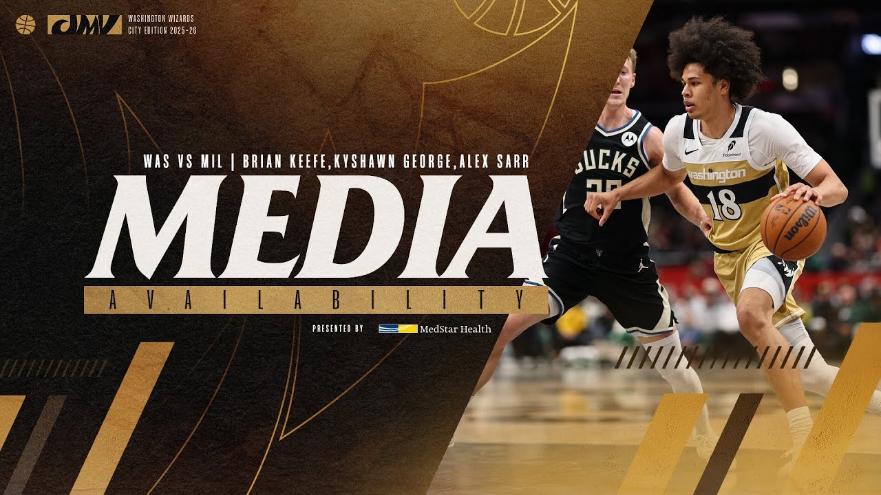 Media Availability: Head Coach Brian Keefe, Kyshawn George, and Alex Sarr | 1.29.26