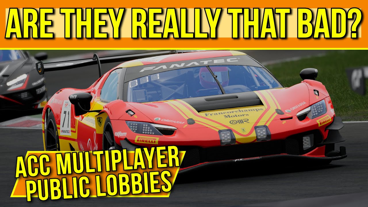 Assetto Corsa Competizione | ACC Multiplayer Public Lobbies EXPERIENCE!