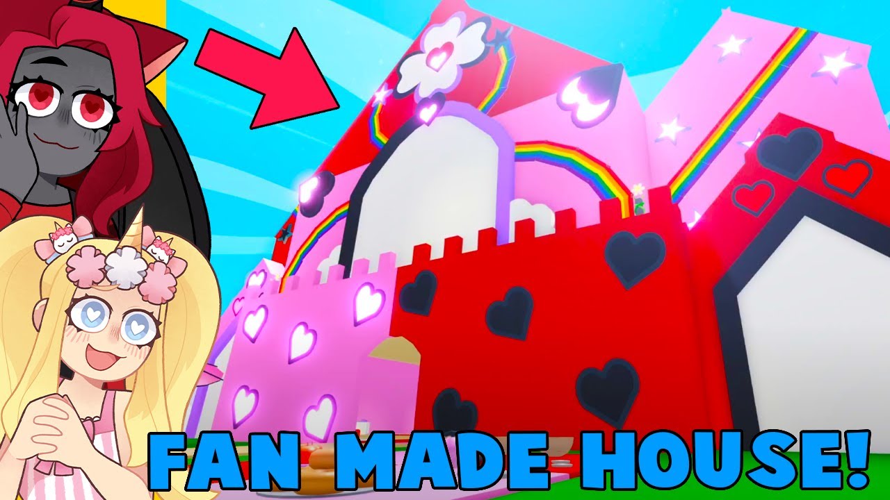 A Fan Made A Sanna And Moody HOUSE! - Rating Fans Houses In Adopt Me! (Roblox)