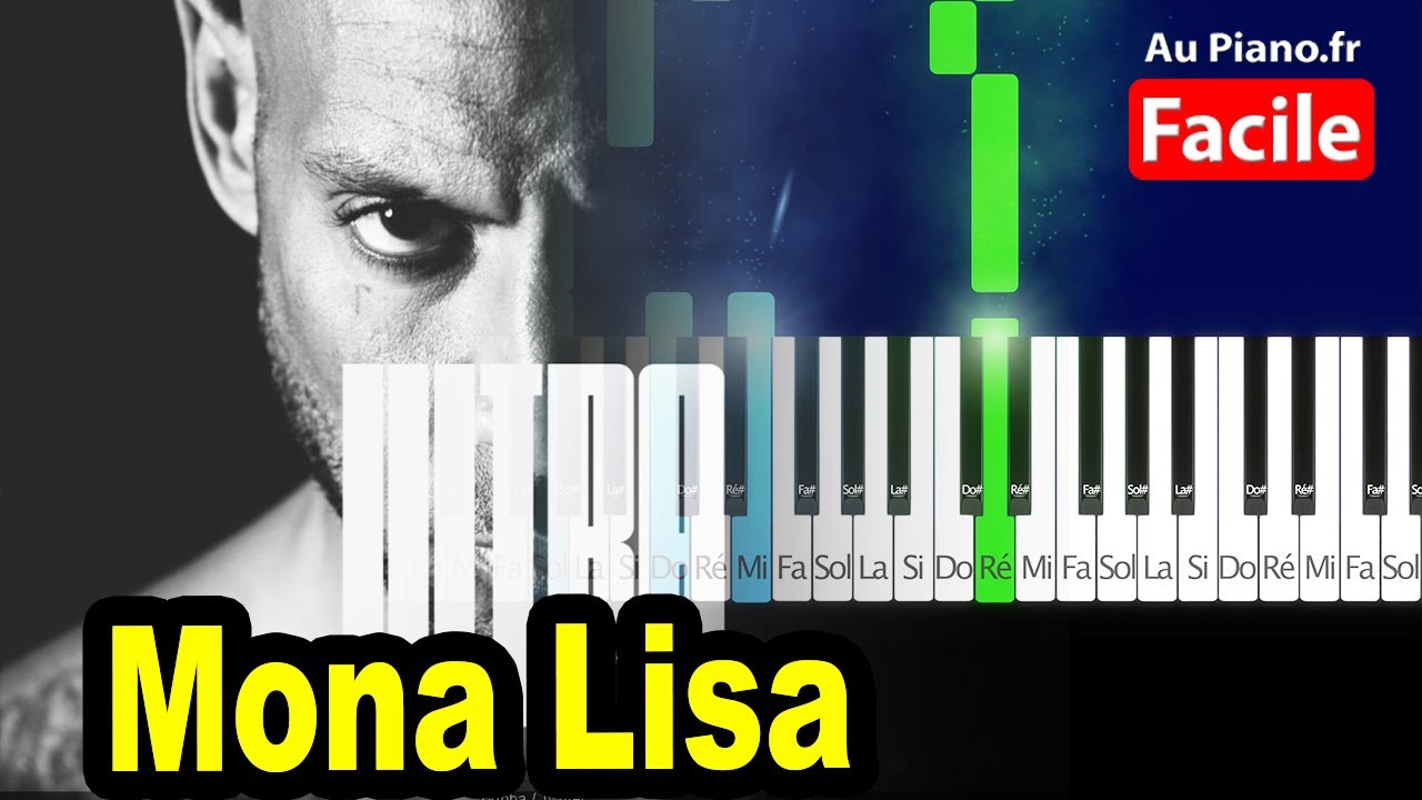Booba - Mona Lisa Feat. JSX Ultra - Piano COVER Tutorial