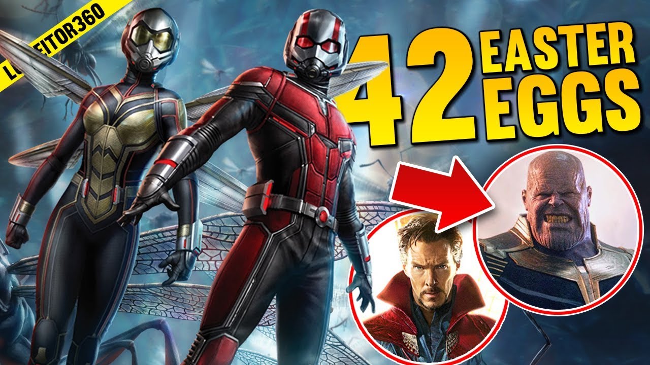 ANT MAN & THE WASP - 42 Secretos, Referencias, Cameos y Easter Eggs de la Película! Luineitor!