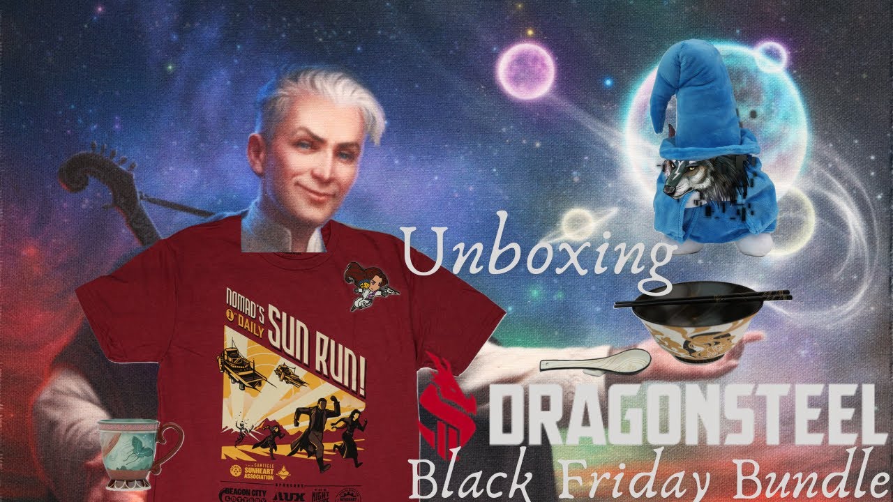Dragonsteel Black Friday bundle box unboxing
