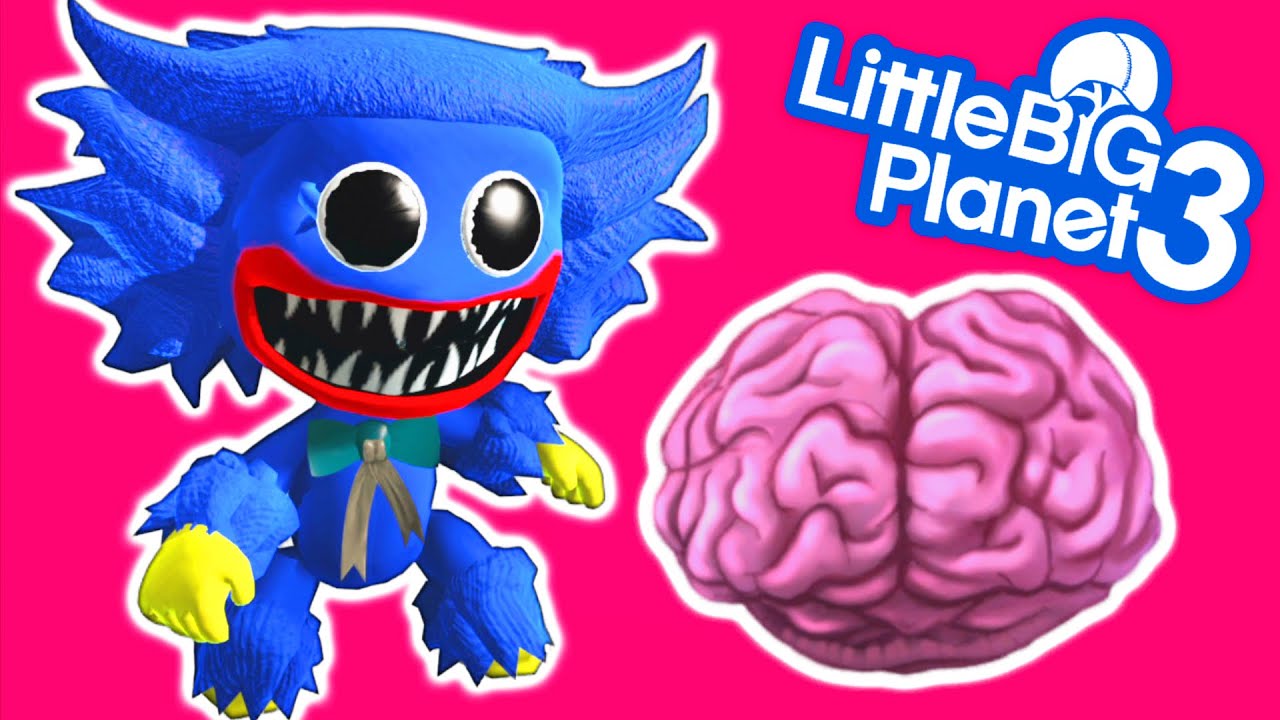 Huggy Wuggy Likes Brains - LittleBigPlanet 3 PS5 Gameplay | EpicLBPTime