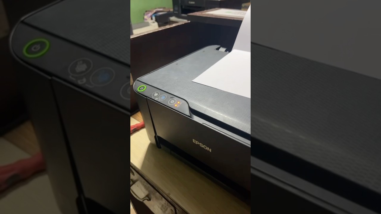 Epson L3110 L3210 Red light Blinking Solution #shorts #epson #printerest #youtubeshorts