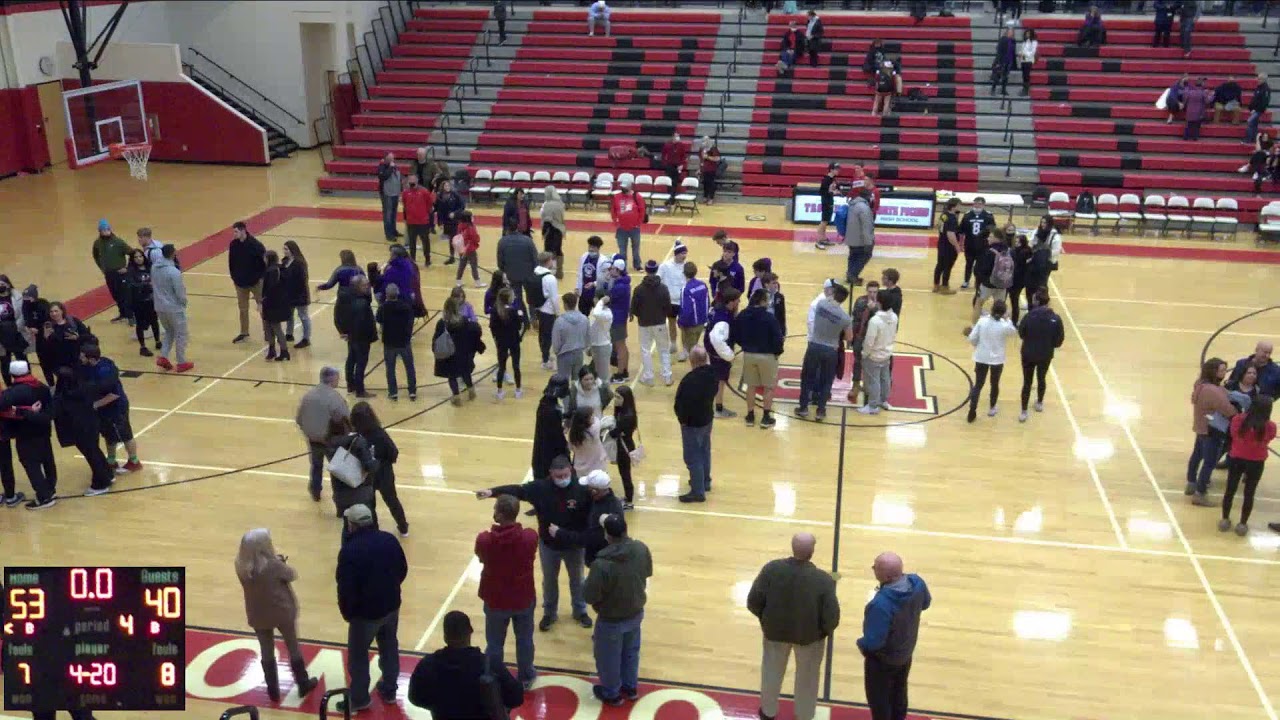 North Pocono High vs. Wallenpaupack Area Varsity Mens' Basketball