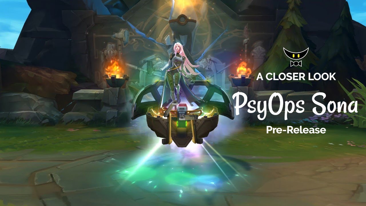 PsyOps Sona Legendary Skin (Pre-Release)