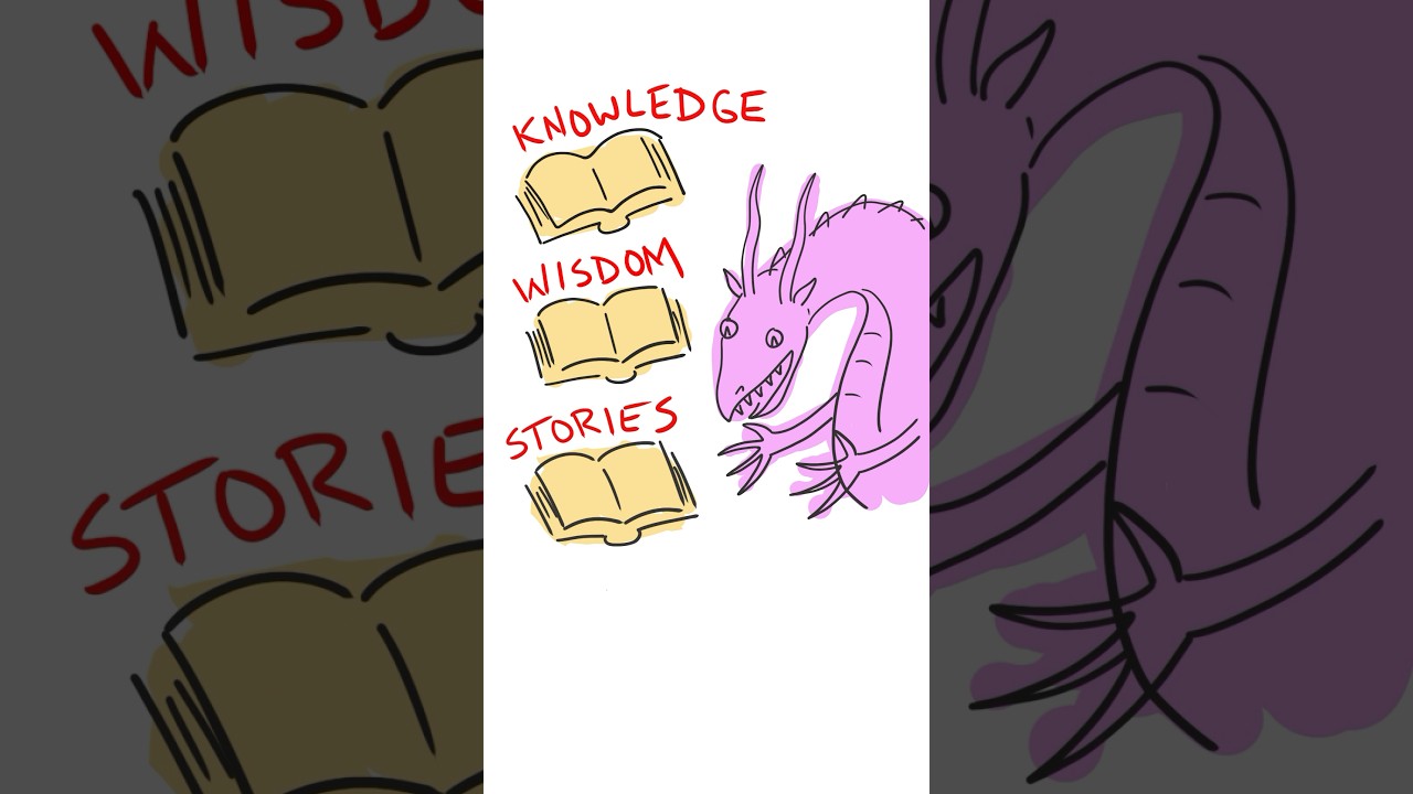 Dragon loves reading🐉📚✨#dnd #dragon #books #booktube #animation