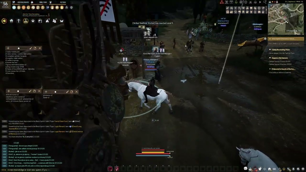 BDO quick tip # 10 - traveller horse basics