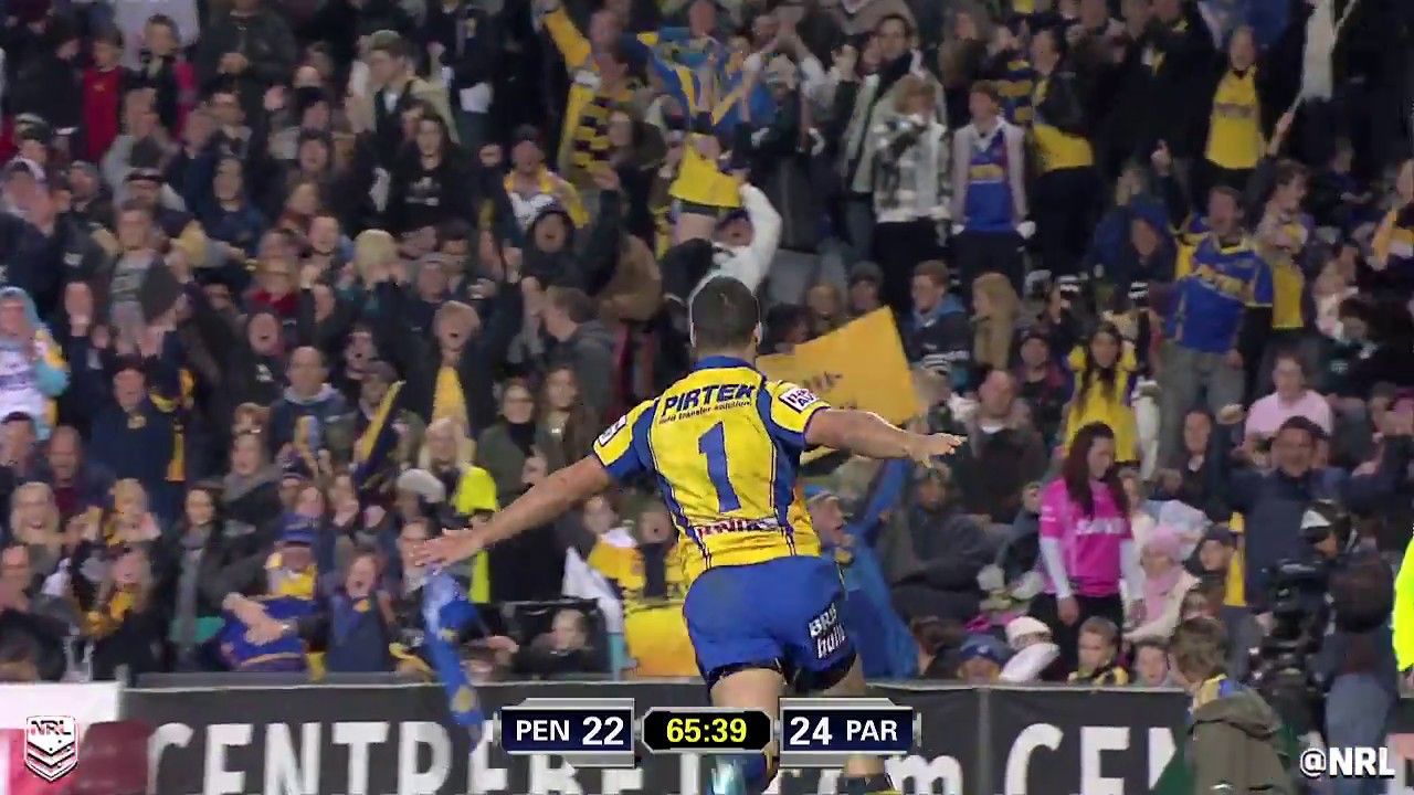 NRL Highlights | 2010 Best Tries - Jarryd Hayne 80m Try v Panthers