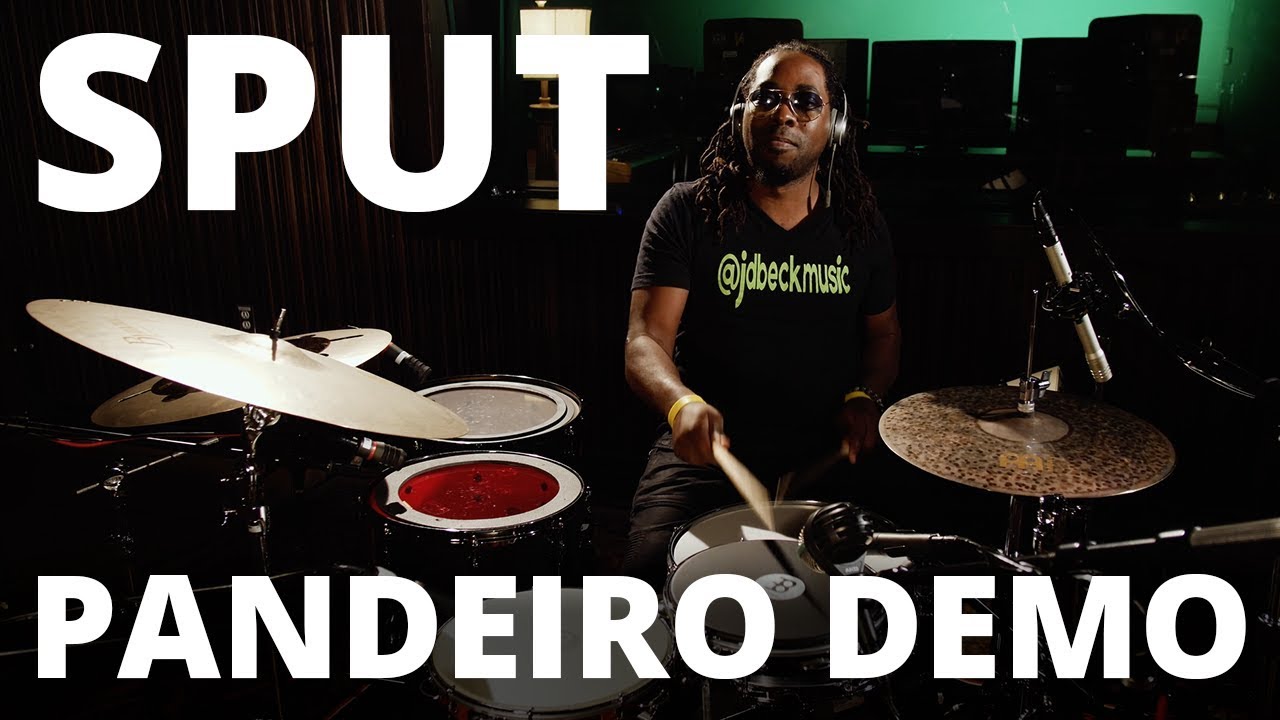Robert 'Sput' Searight - Meinl Pandeiro Drum Set Groove Demo