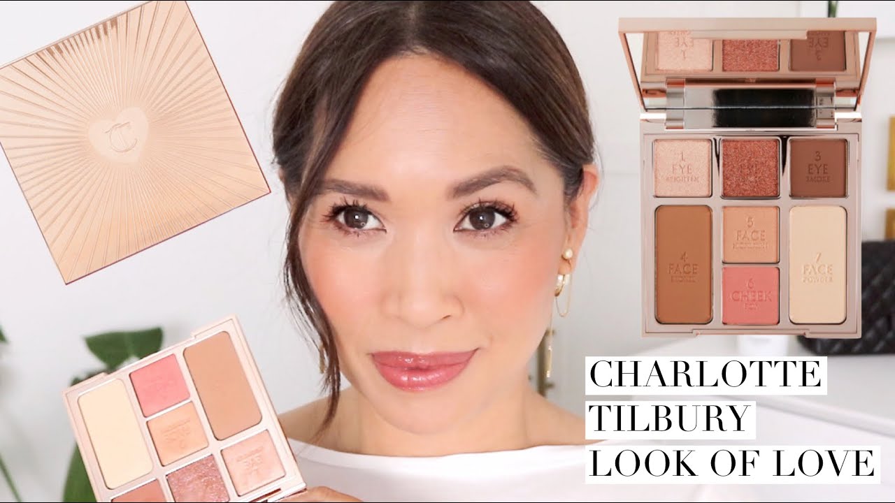 ✨NEW✨CHARLOTTE TILBURY LOOK OF LOVE 😍 ✨ GLOWING BEAUTY ✨ LOTS OF COMPARISON SWATCHES✨