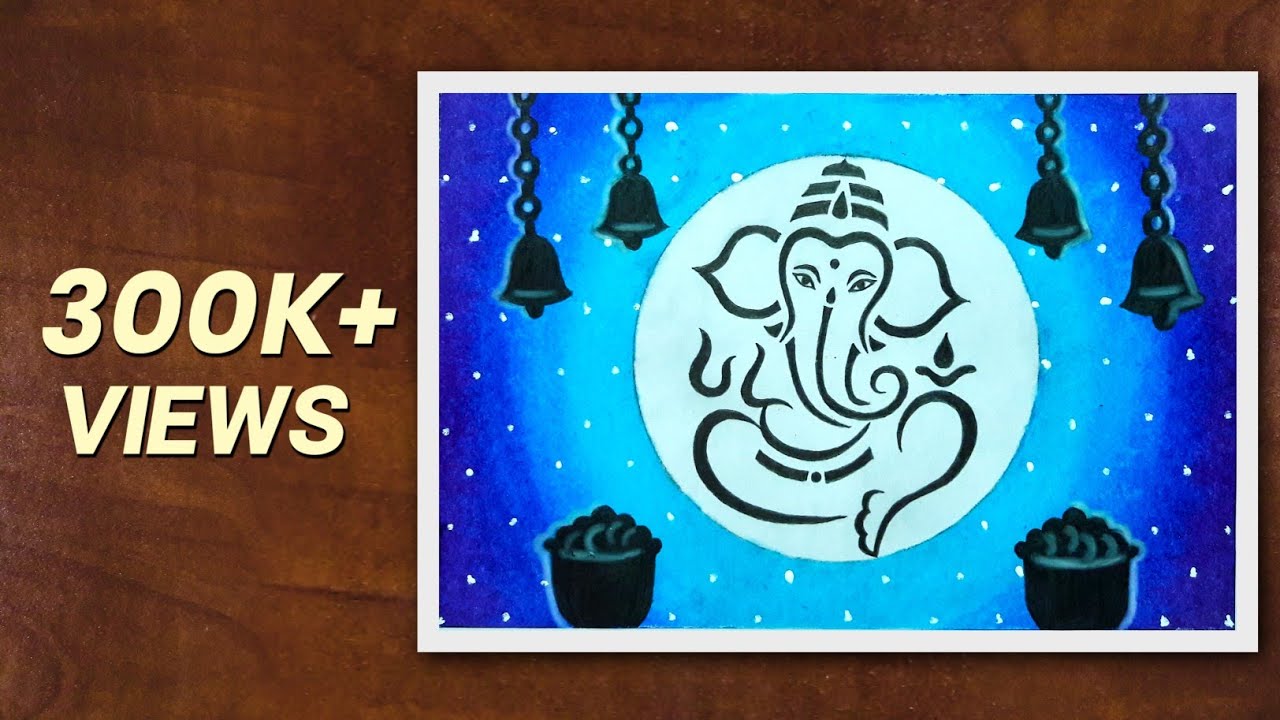 Ganesh chaturthi drawing easy | ganesha drawing easy | How to draw ganesha easy step by step