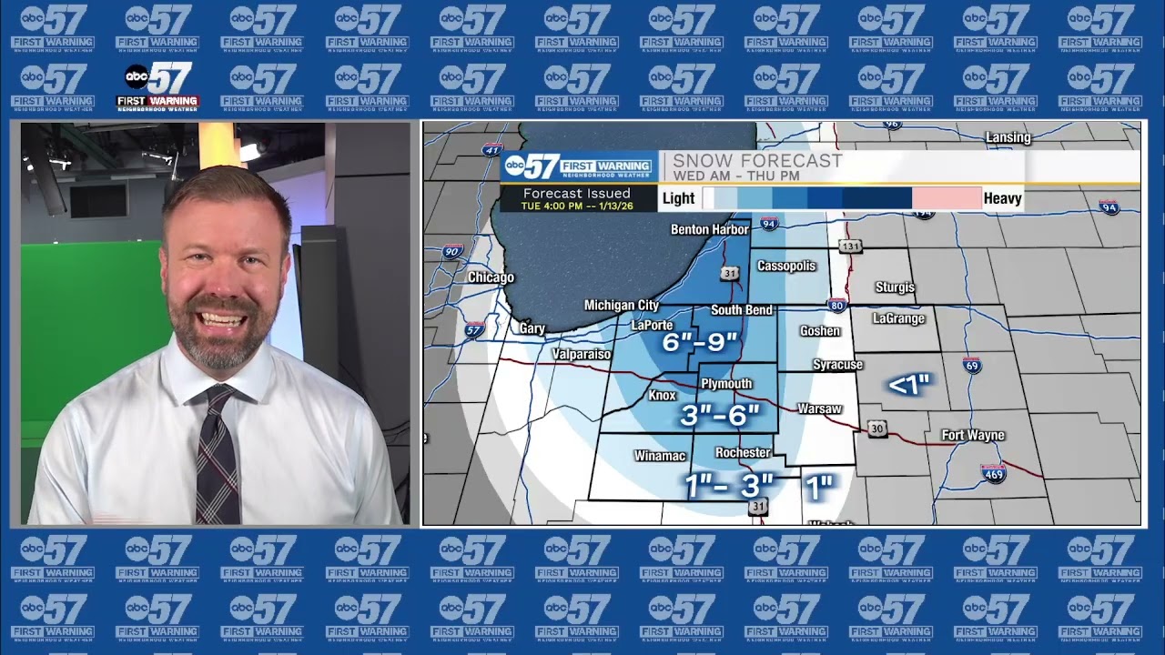 Heavy snow Wednesday night, colder and more snow ahead