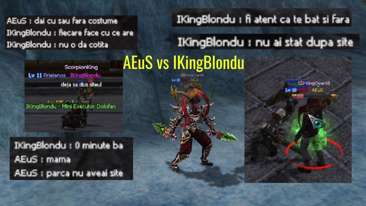 AEuS vs IKingBlondu | Batut cu pumnul 5 - 0 | Metin2ro [RUBY] Kirin