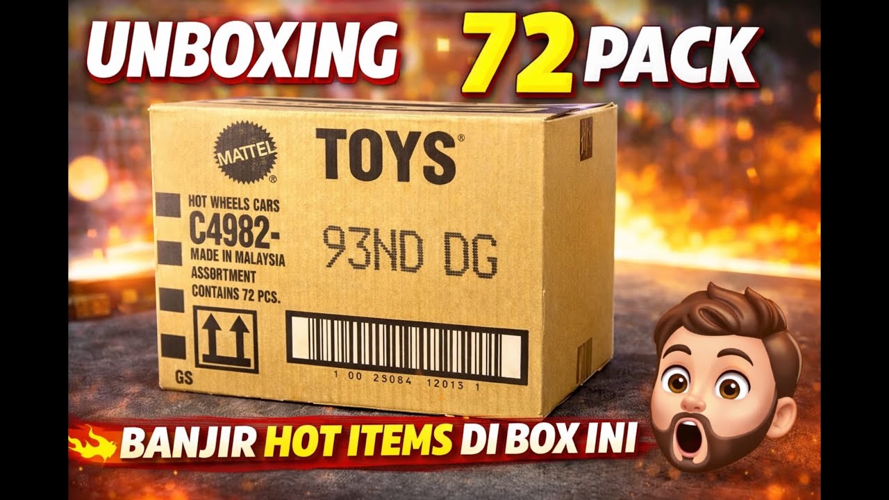 GILA! LOT D 2026 Isinya Gini?! Unboxing Hot Wheels Terbaru!