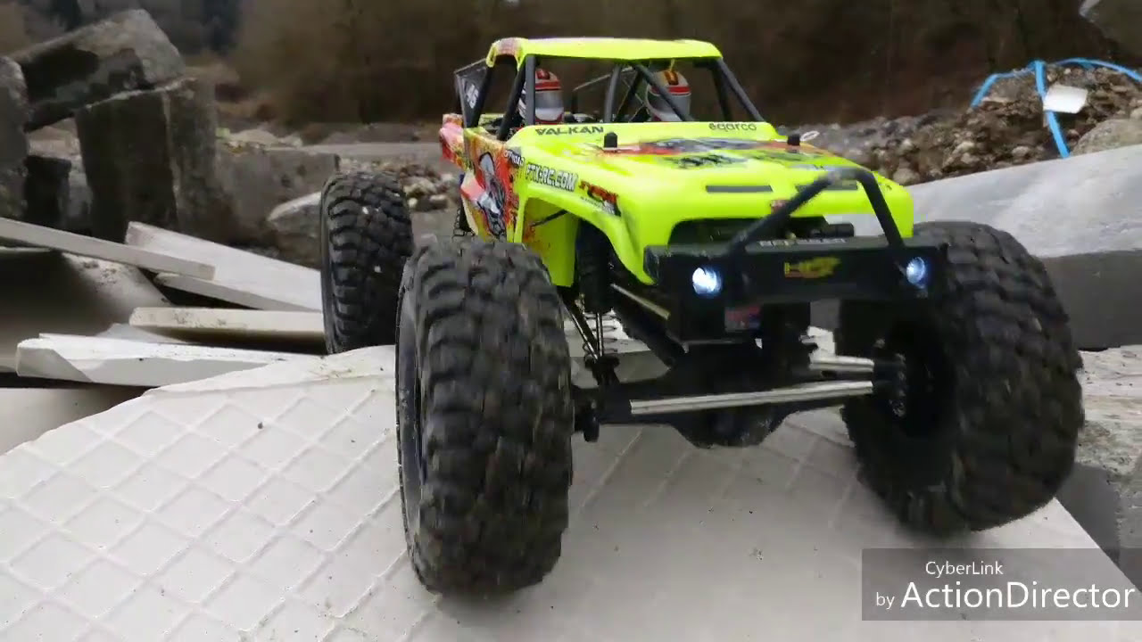 Essai  crawler Mauler rock ftx. RC crawler 1/10