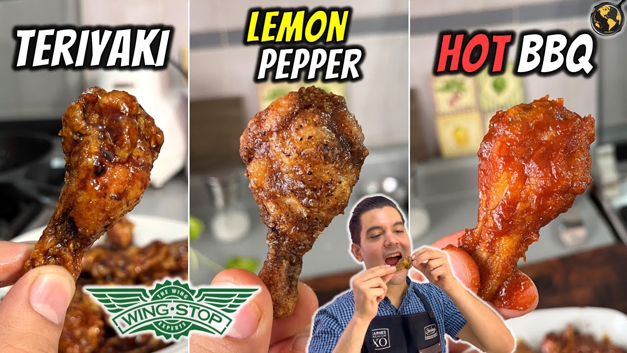 Como hacer las MEJORES Alitas de Pollo estilo WINGSTOP | Cocina Universal