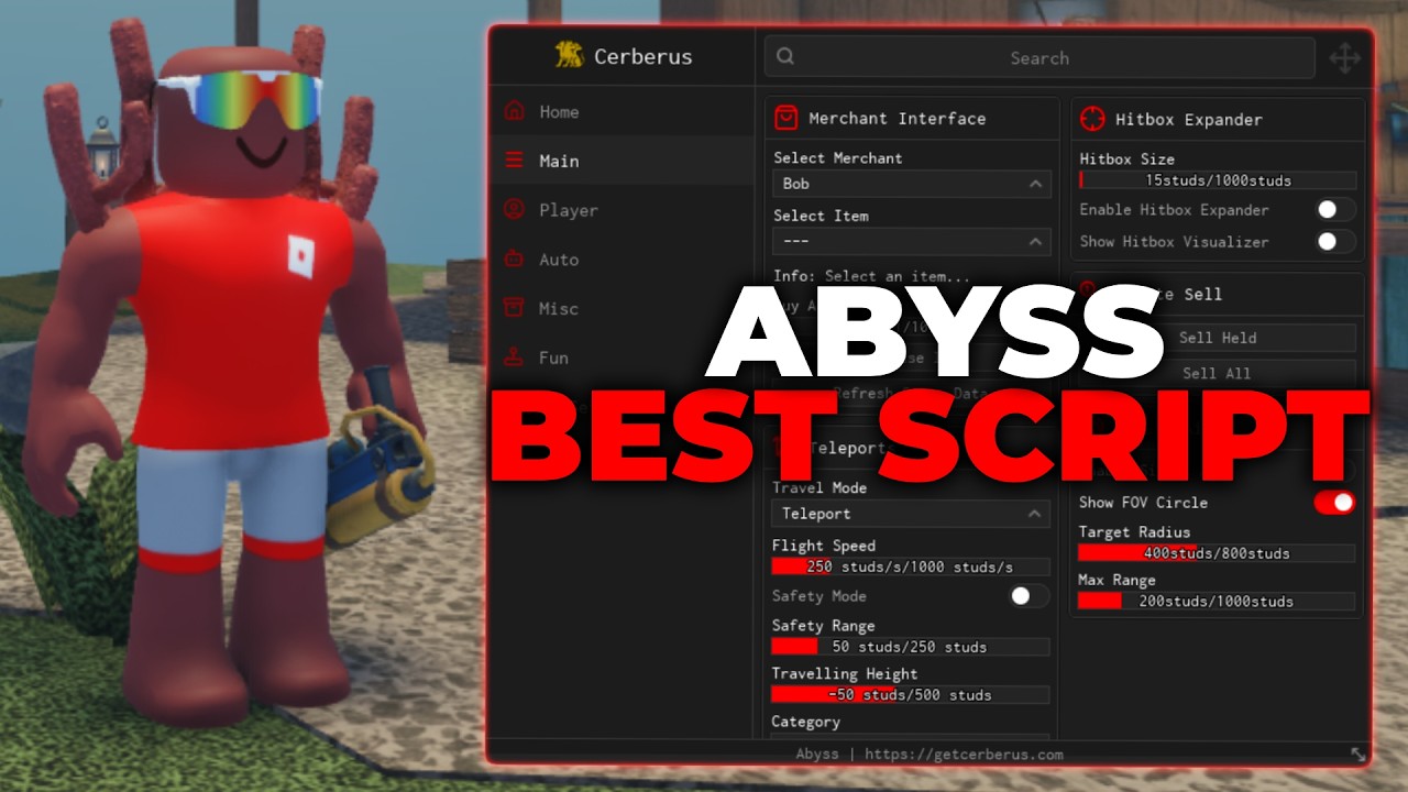 The *BEST* Roblox Abyss Script 🦈 | No Key - Inf Oxygen, Auto Fish + MORE!